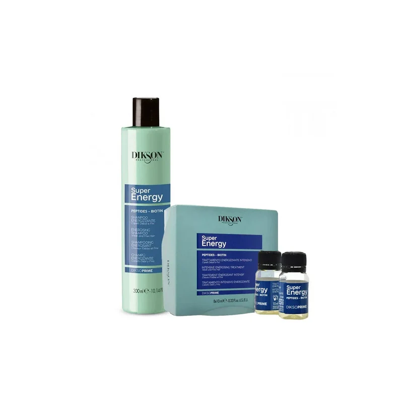 DIKSON KIT ENERGY SHAMPOO 300 + FIALE 8X10ML