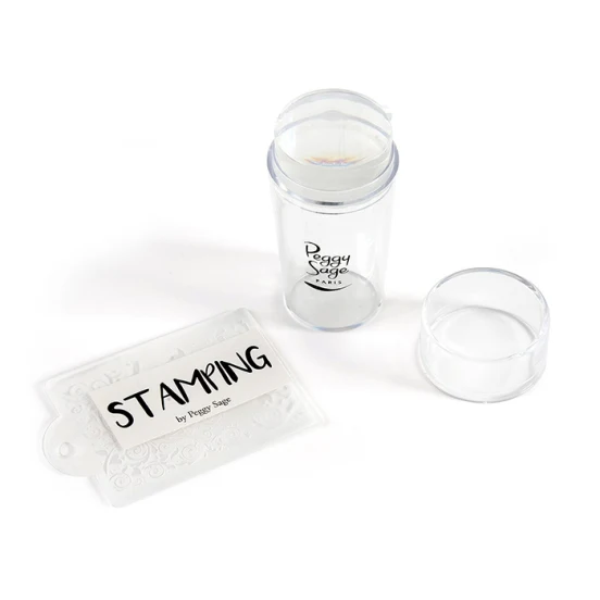 Peggy Sage Stamping Scraper & stamp nail stamping kit
