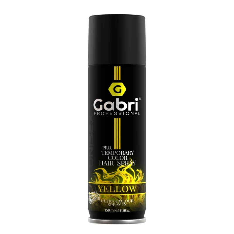 GABRI SPRAY COLORANTE PRO.TEMPORARY - YELLOW 150ML