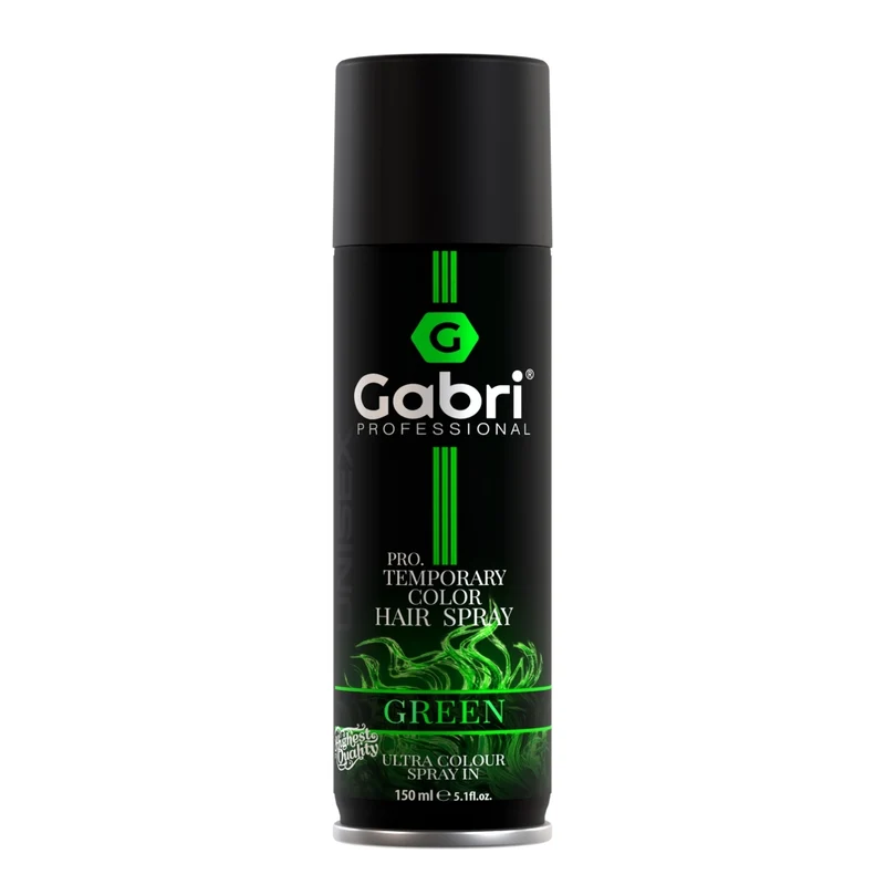 GABRI SPRAY COLORANTE PRO.TEMPORARY - GREEN 150ML