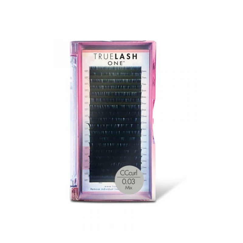 True Lash Volume Mixed Black CC 0,03 mm (6–14 mm) – Extensions Ciglia Volume