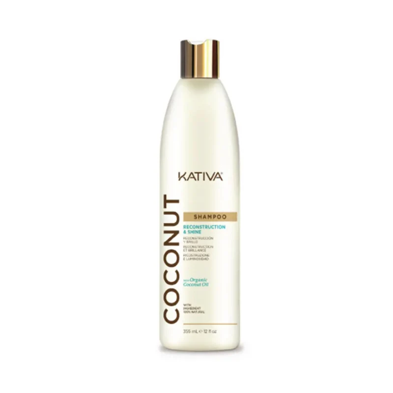 Kativa Coconut Shampoo Reconstruction & Shine – 355 ml