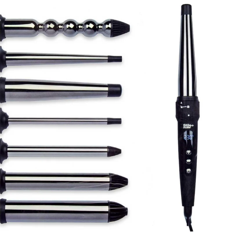 Muster Stile+ 7 in 1 – Ferro Arricciacapelli Professionale Intercambiabile