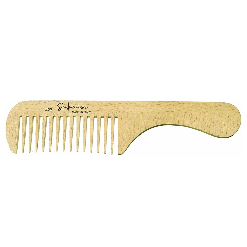 Guenzani Pettine Superior Con Manico In Legno Art.427
