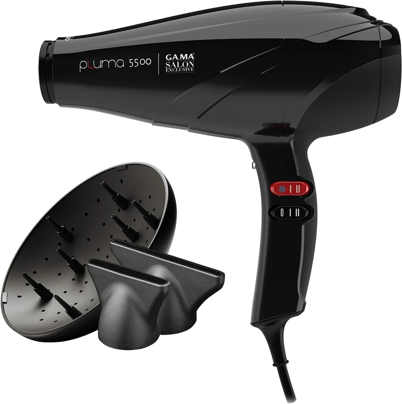 Asciugacapelli PHON PLUMA 5500 ION professionale GAMA