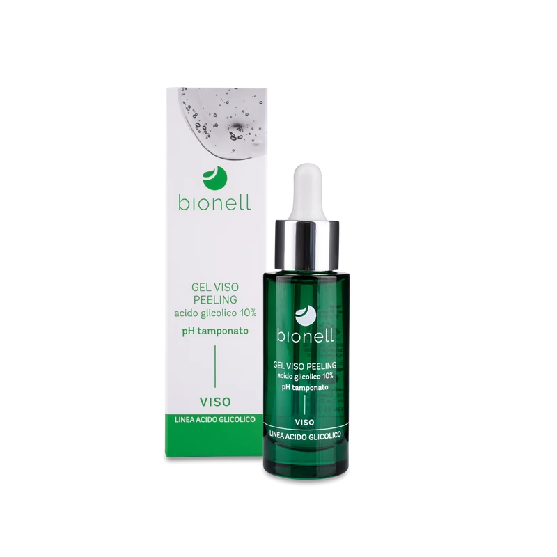 Gel Viso Peeling Acido Glicolico 10% Bionell 30 ml