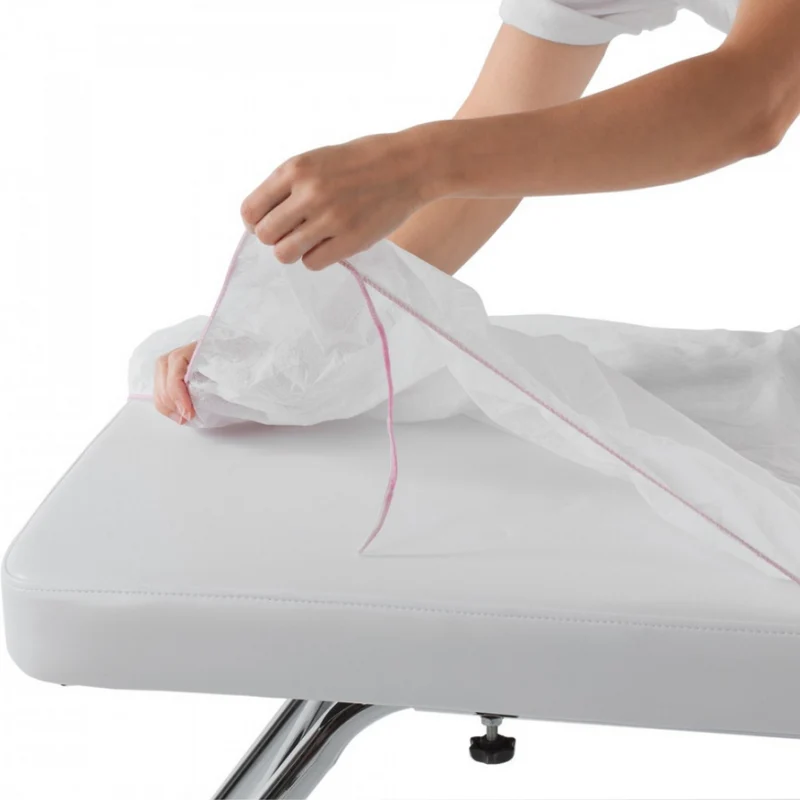 Coprilettino Monouso Elasticizzato in TNT 93x210 cm – Confezione da 10 pezzi