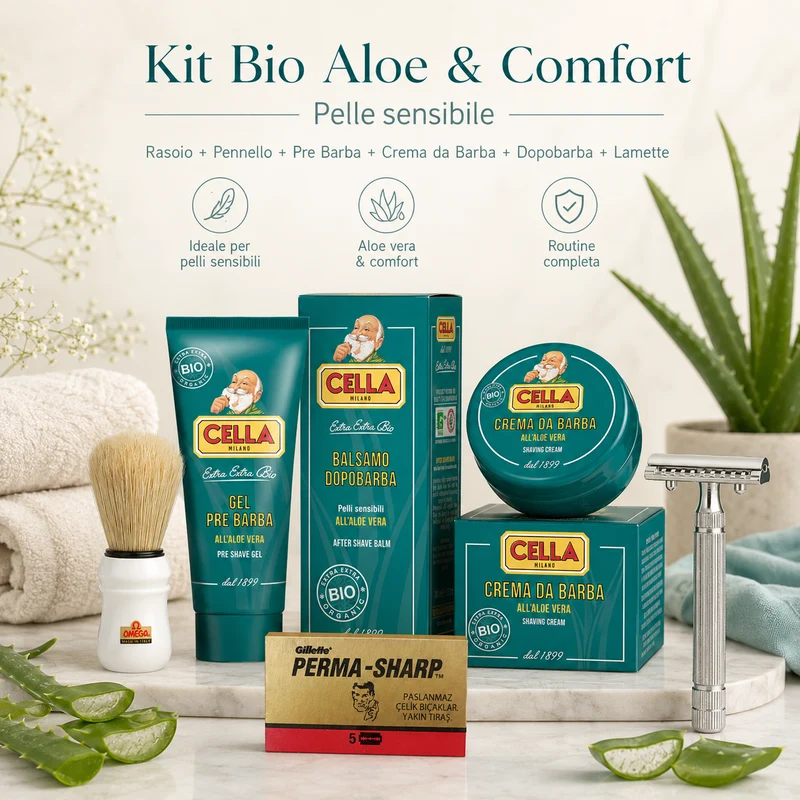 Kit Bio Aloe & Comfort – Pelle sensibile