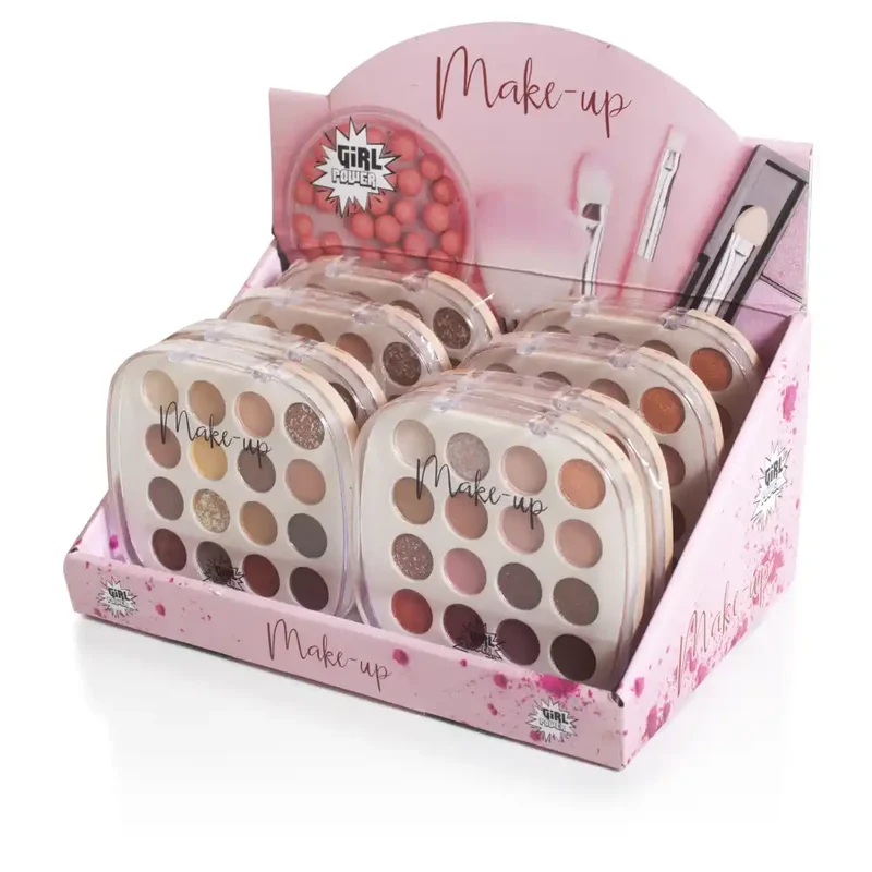 POKHARA PALETTE DI TRUCCO PER BAMBINI GIRL POWER 16 OMBRETTI