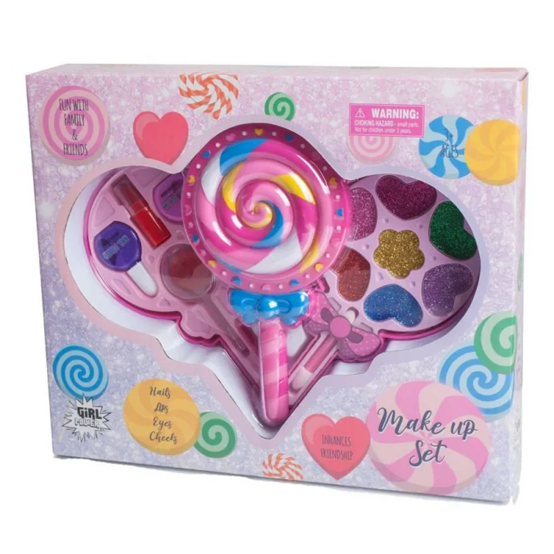 POKHARA PALETTE DI TRUCCO E MANICURE PER BAMBINI - LOLLIPOP