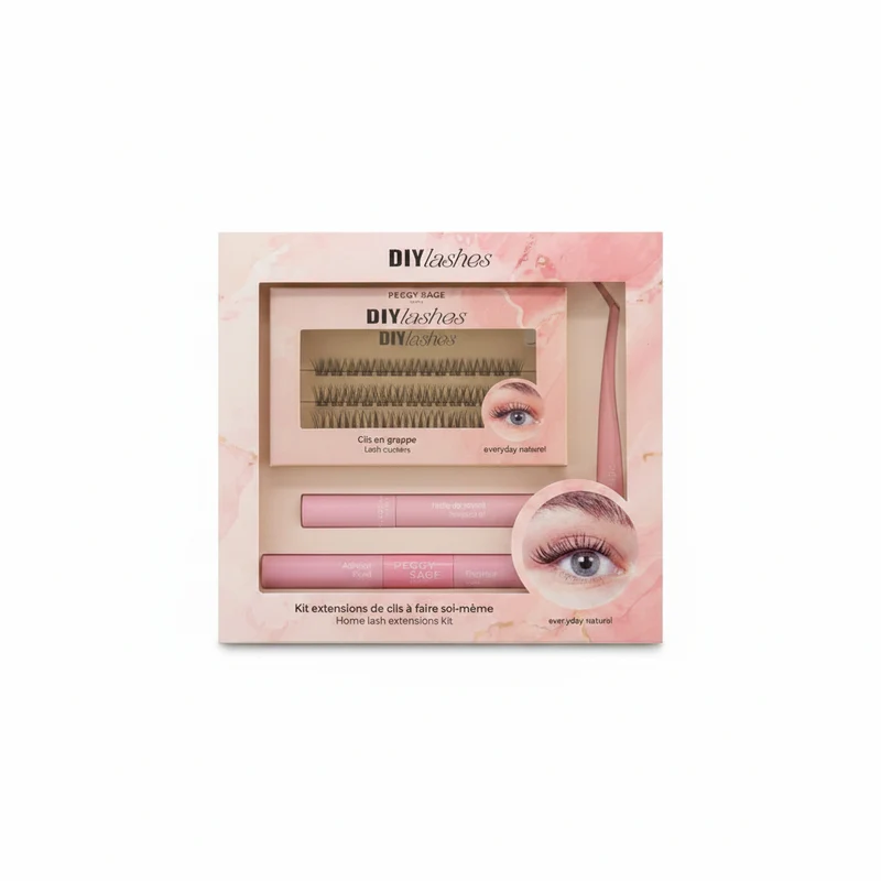 PEGGY SAGE DIY LASHES HOME LASH EXTENSION KIT EVERYDAY NATURAL