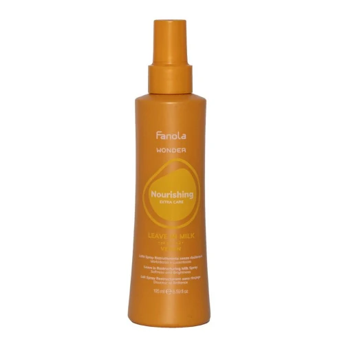 Fanola Wonder Nourishing Leave In Milk Latte Spray Ristrutturante Senza Risciacquo 195ml