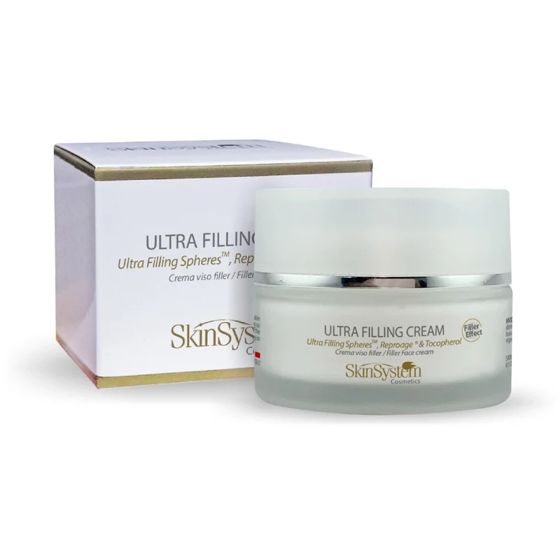 SkinSystem Crema Viso Idratante e Rimpolpante Anti-Età