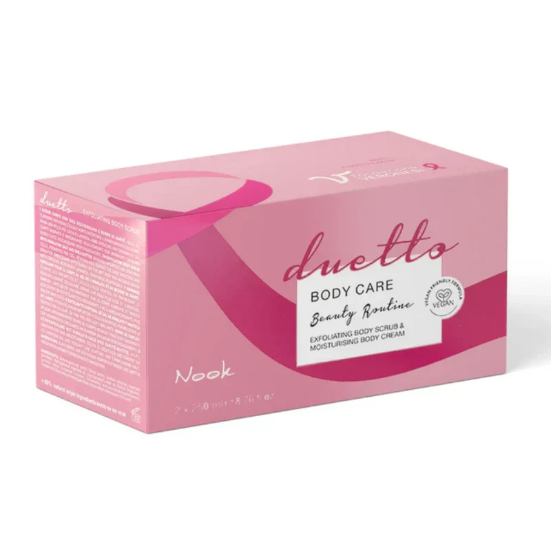 Nook Duetto Body Care Kit – Scrub Corpo + Crema Corpo 2x250ml