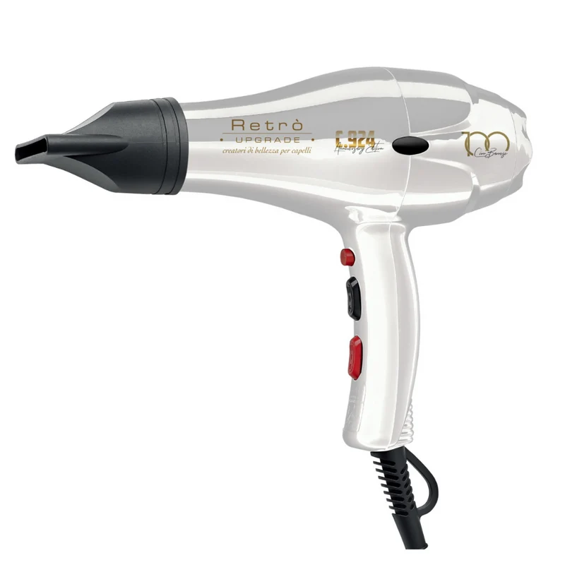 Retrò Upgrade Asciugacapelli Professionale in Ceramica Ionica C.924 – Edizione Speciale