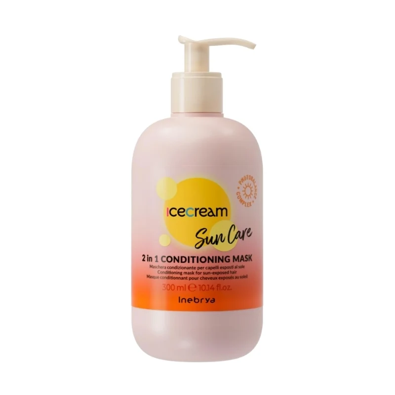 INEBRYA ICE CREAM SUN CARE 2in1 CONDITIONING MASK 300ML