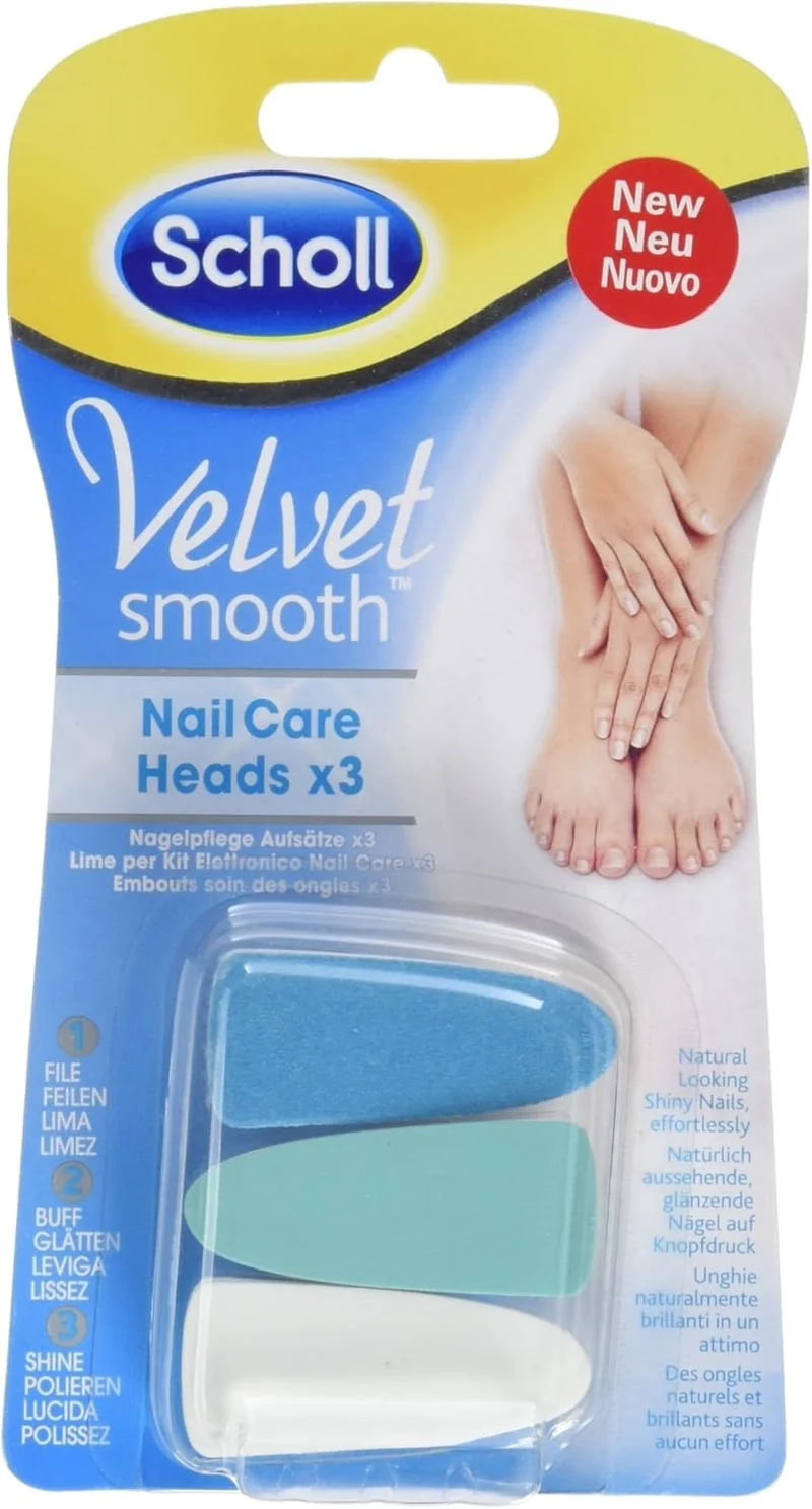 Scholl Lime di Ricambio per Kit Elettronico Nail Care
