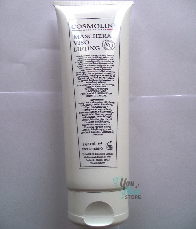 Maschera viso lifting COSMOLINE 500 ml