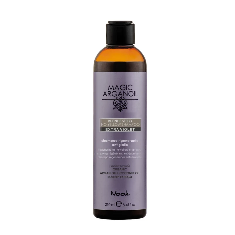 Nook Magic Arganoil Blonde Story Shampoo extra violet 250ml