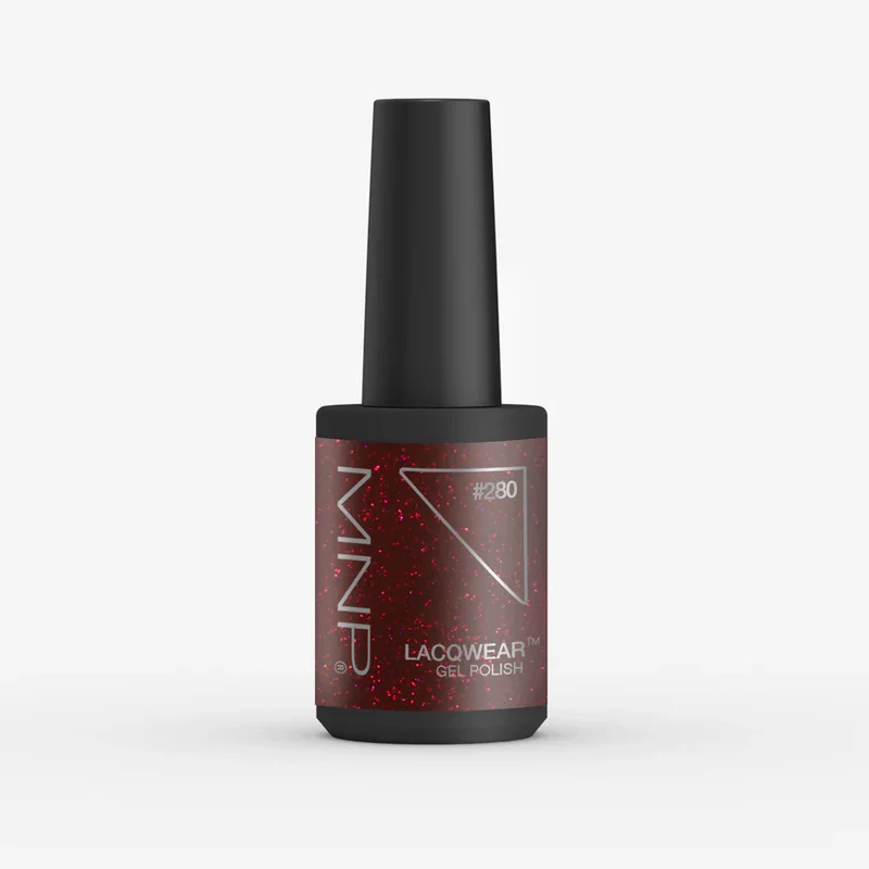 MNP LACQWEAR™ GEL POLISH - 280 BLACK CHERRY 10ML