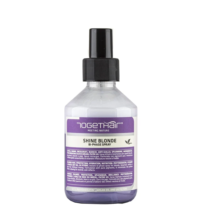 Spray Antigiallo Bifasico Shine Blonde Vegan Togethair 200 ml