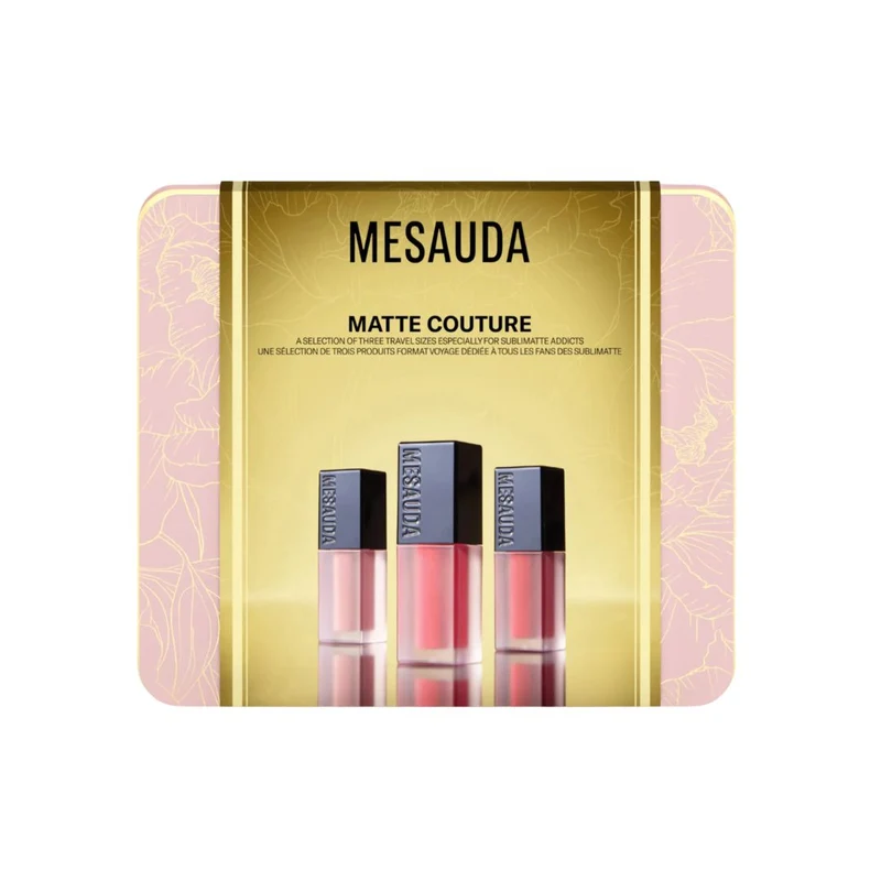 Mesauda Kit Rossetti Liquidi Matte Couture Travel Size