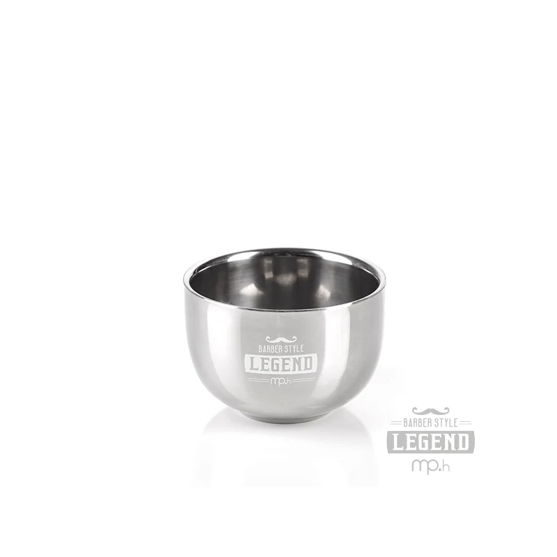 MP hair Ciotola Barba Acciaio Inox art.1387