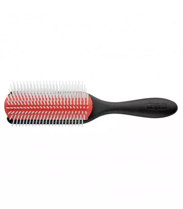 DENMAN SPAZZOLA D4 CON 9 FILE DI DENTINI NETA E ROSSA
