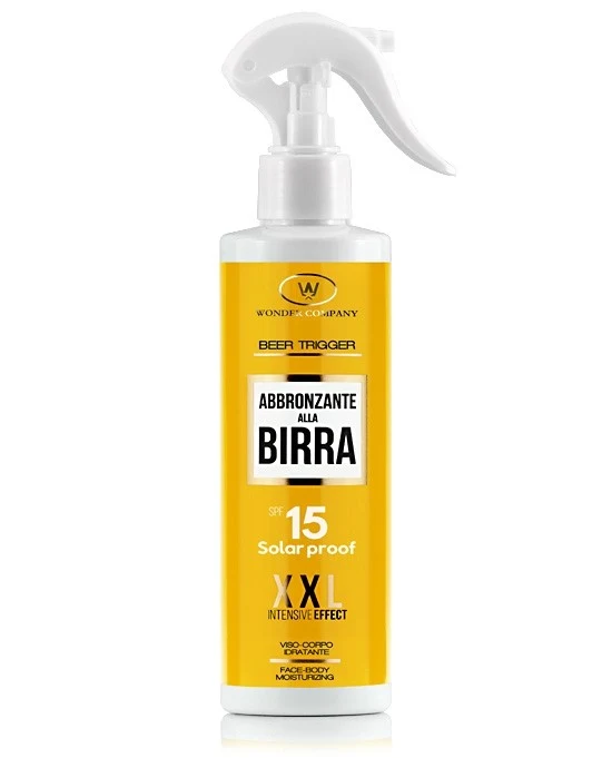 WONDER COMPANY BEER TRIGGER SOLAR PROOF 15SPF 150ML