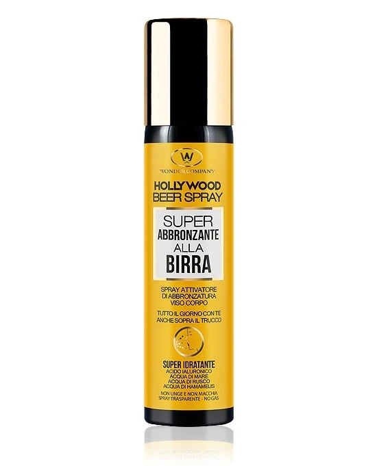 WONDER COMPANY HOLLYWOOD BEER SPRAY ATTIVATORE DI ABBRONZATURA - 75ML