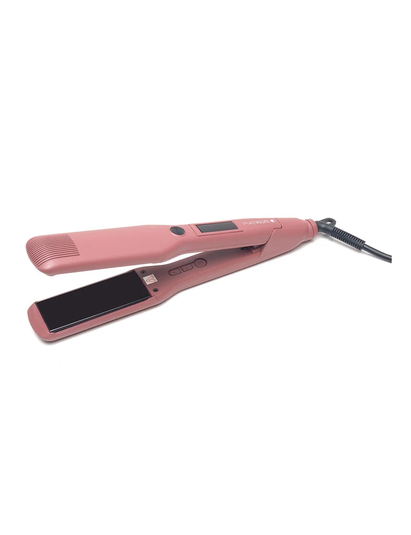 Piastra Capelli Platinum Titanio Rosa Maxi- Rosa