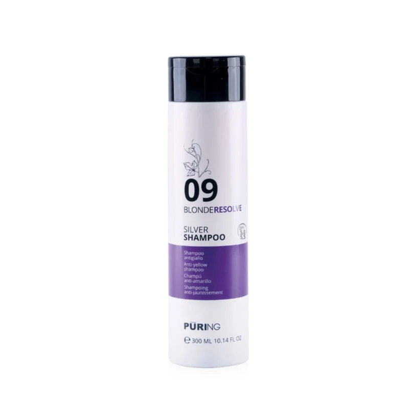 Puring 09 Blonderesolve Silver Shampoo Antigiallo