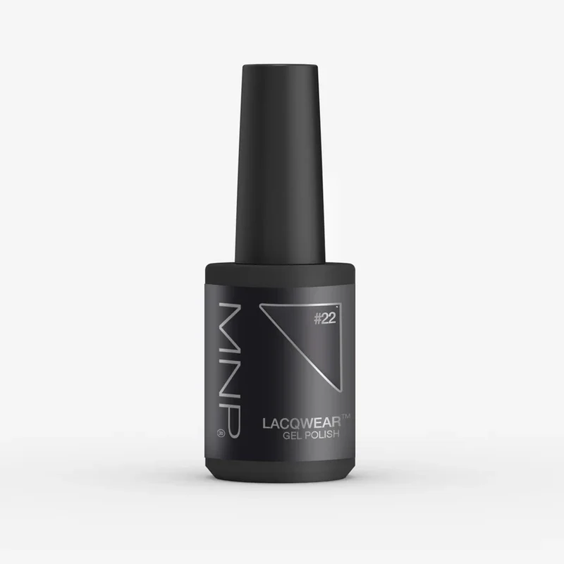 MNP LACQWEAR™ GEL POLISH - 22 BLACK OUT 10ML