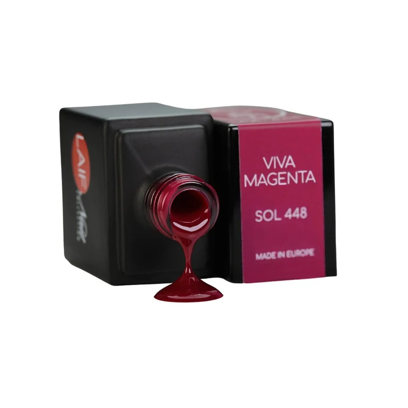 Laif Nail Soak Off Viva Magenta SOL 448