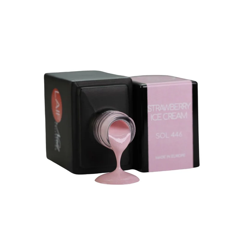 Laif Nail Soak Off Strawberry Ice Cream SOL 446