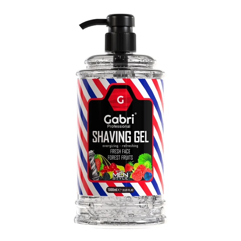 GABRI SHAVING GEL FRESH FACE FOREST FRUITS 1000ML