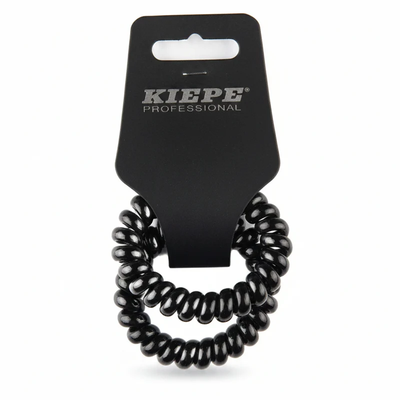 KIEPE ELASTICO GOMMA NERO 2PZ